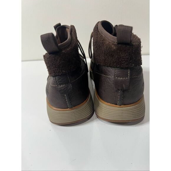 Chaco Dixon Mid Mens sz 14 Brown Leather Ankle Boots Nearly New!